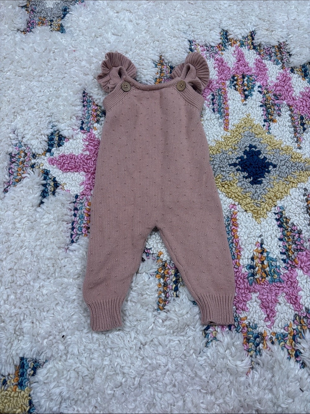 Rabbit + Bear Knit Overalls